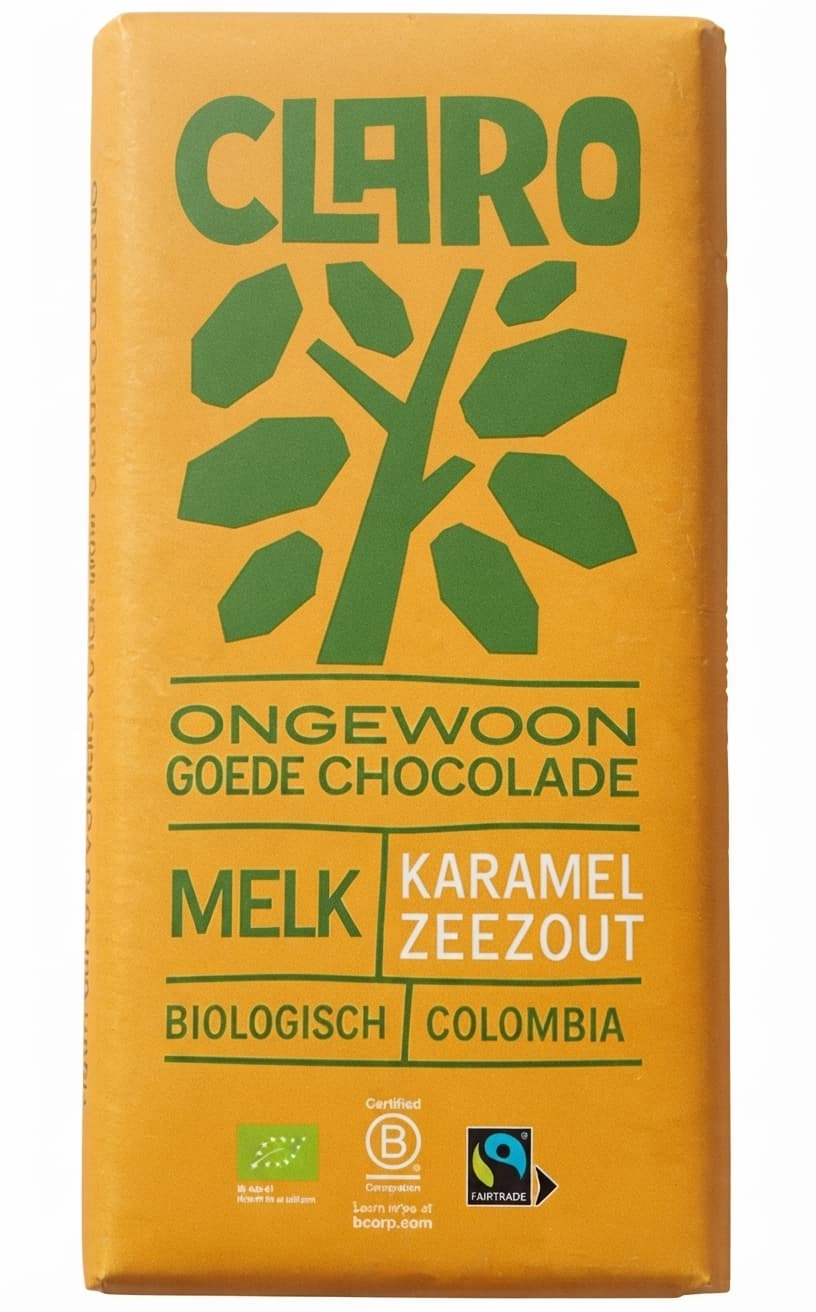 Melk Karamel Zeezout by CLARO, Colombia 47%