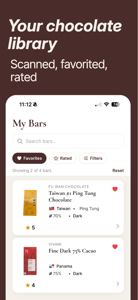 Chof app screenshot 4 showing maker information