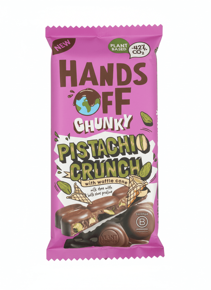 Chunky Pistachio Crunch 51% milk bar packaging by undefined