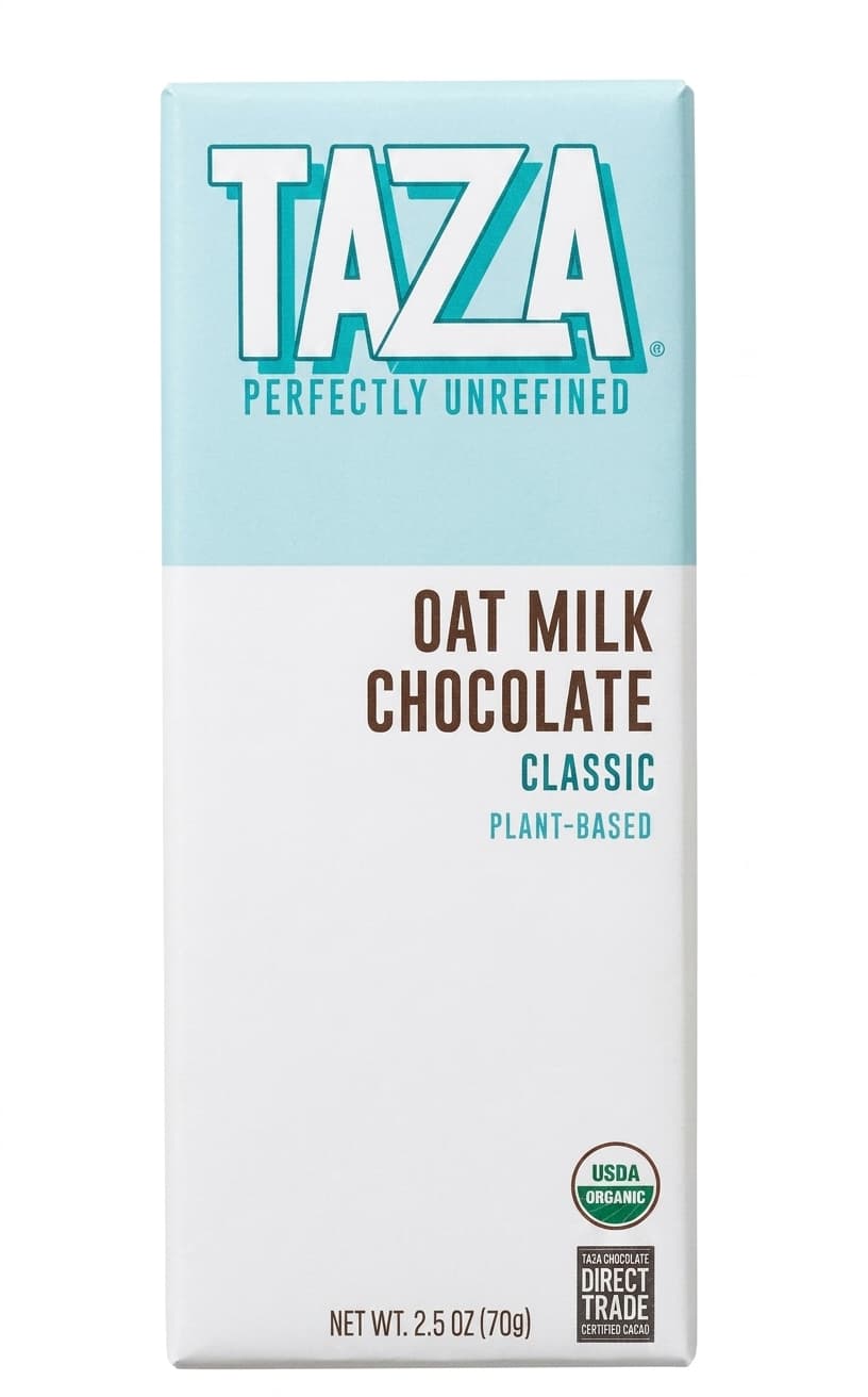 Oat Milk Classic null% milk bar packaging by Taza
