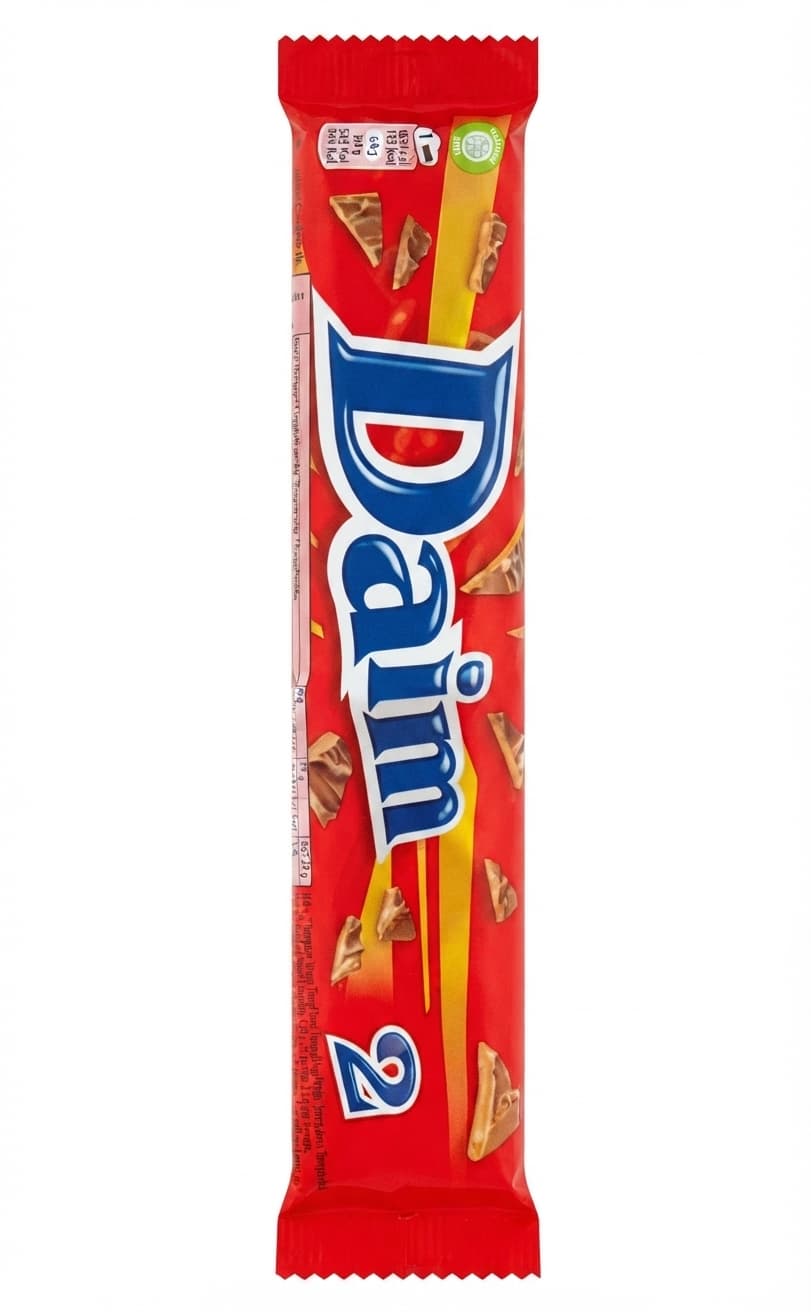 Double chocolate bar milk bar packaging by Daim
