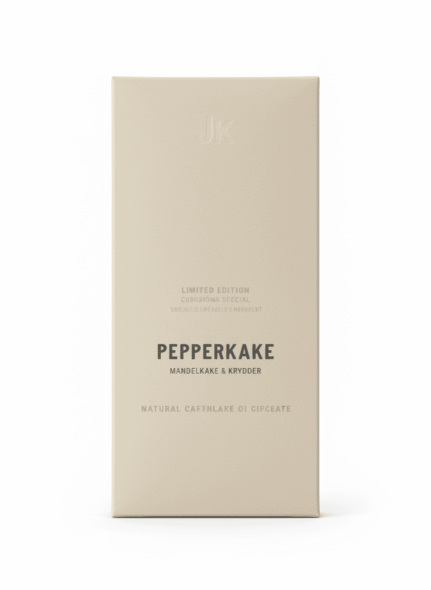 Pepperkake Gingerbread Limited Edition null% white bar packaging by undefined