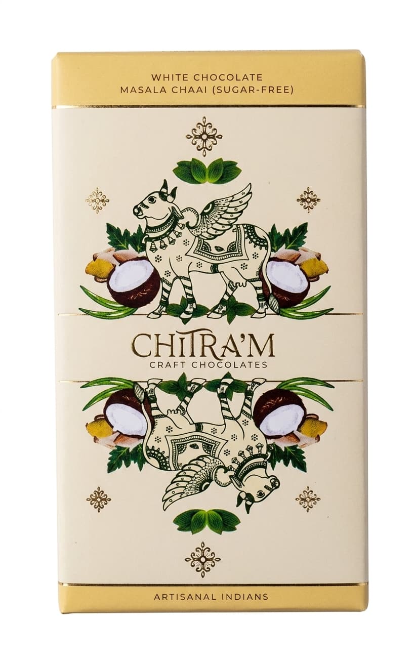 Masala Chaas White null% white bar packaging by Chitra'm