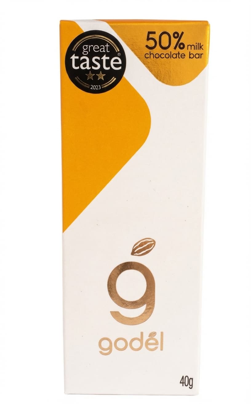 50% Milk 50% milk bar packaging by godél