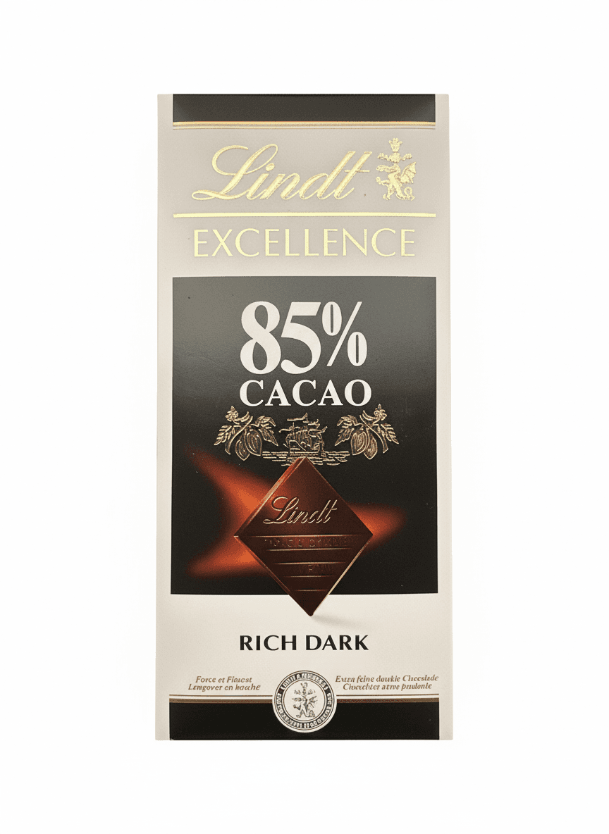 Excellence 85% Cocoa 85% dark bar packaging by undefined