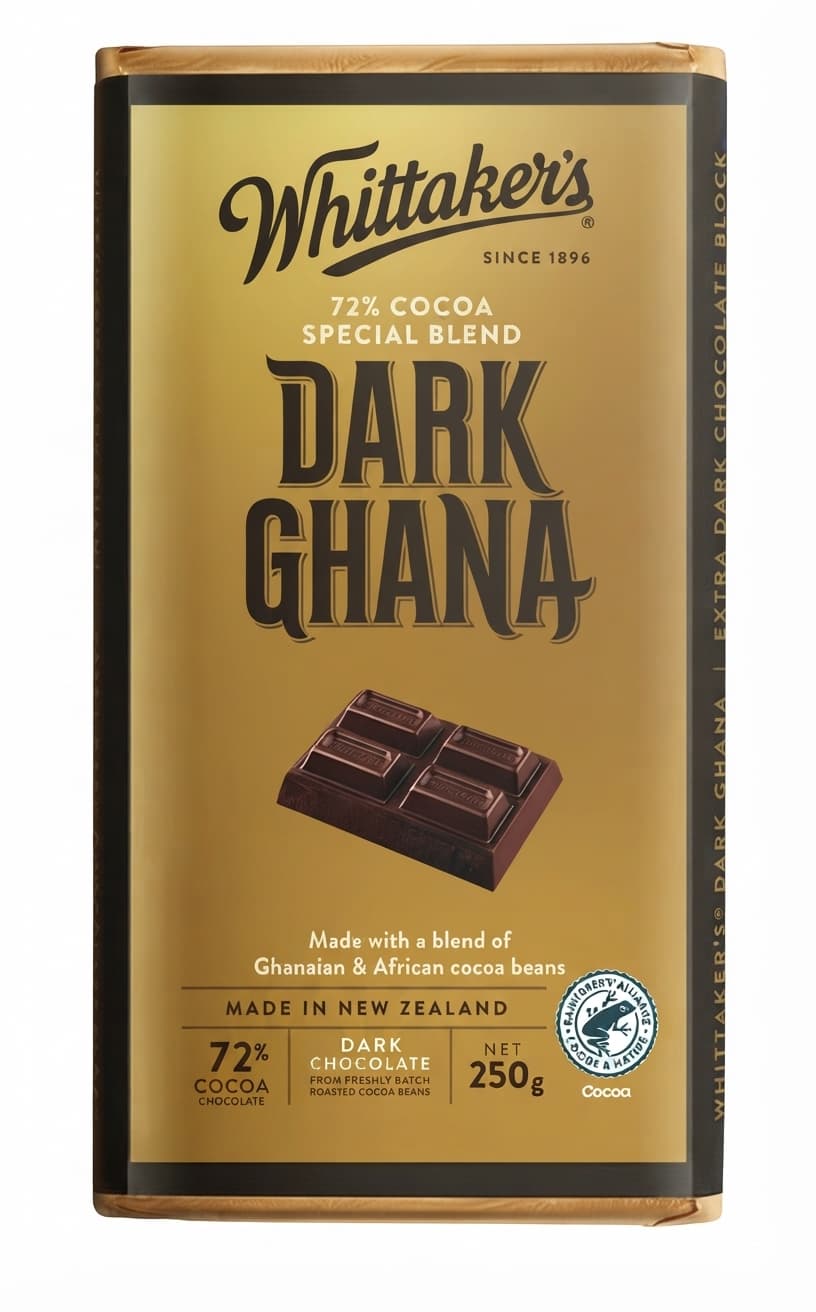 1 Dark Ghana 72% Dark