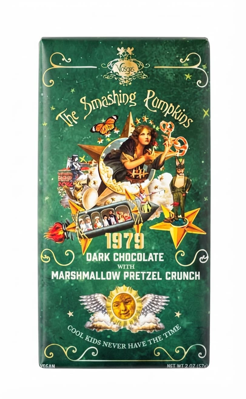 1979 72% dark bar packaging by Vosges