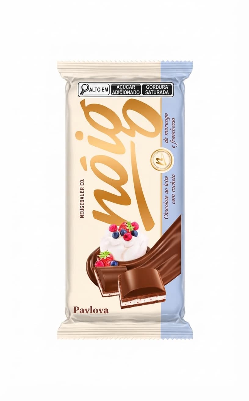 Nóig Pavlova milk bar packaging by Neugebauer