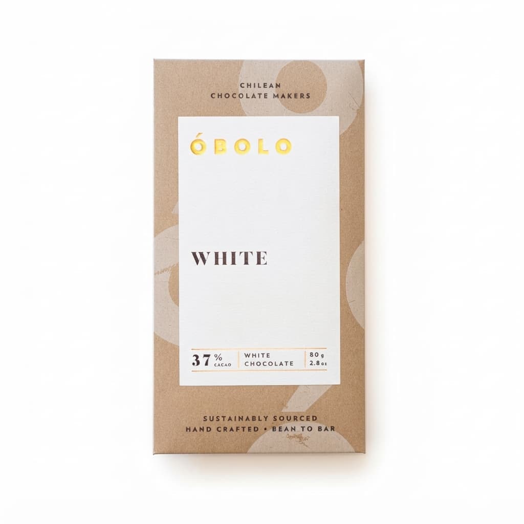 White 37% 37% white bar packaging by ÓBOLO
