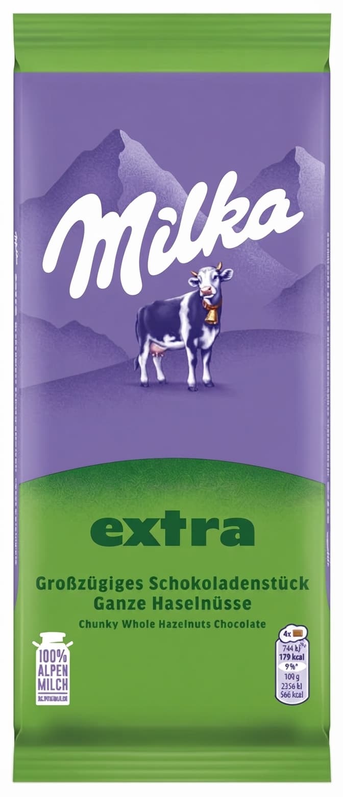 1 Extra Ganze Haselnüsse 33% cocoa