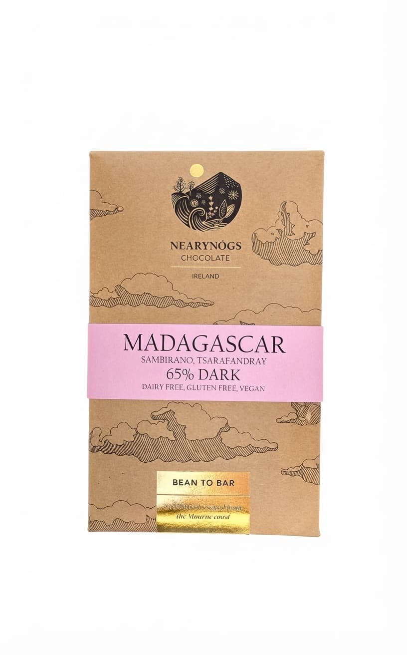 Madagascar Tsarafandray 65% 65% dark bar packaging by Nearynógs