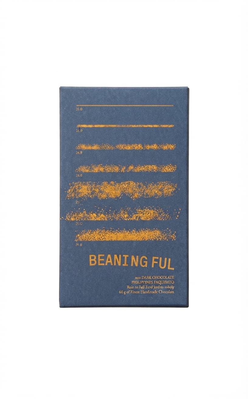 Philippines Paquibato 70% 70% dark bar packaging by Beaningful