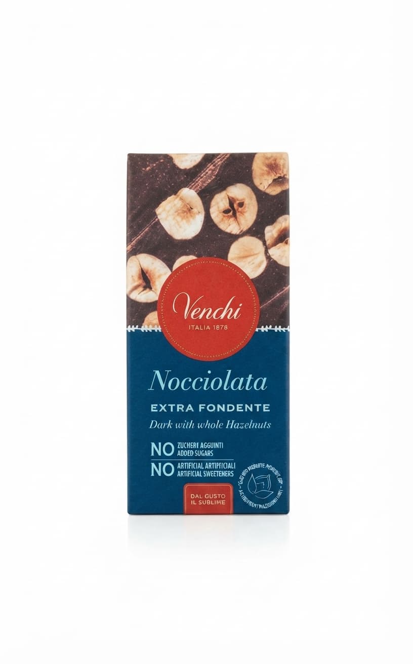 No Added Sugar Extra Dark Hazelnut 75% 75 %