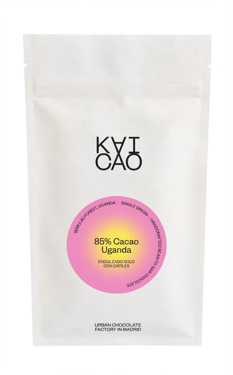 Semuliki Forest 85% Cacao 85% dark bar packaging by KAICAO