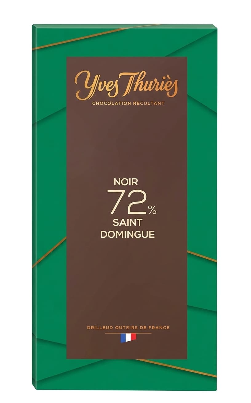 Dominican Republic 70% 70% dark bar packaging by Yves Thuriès
