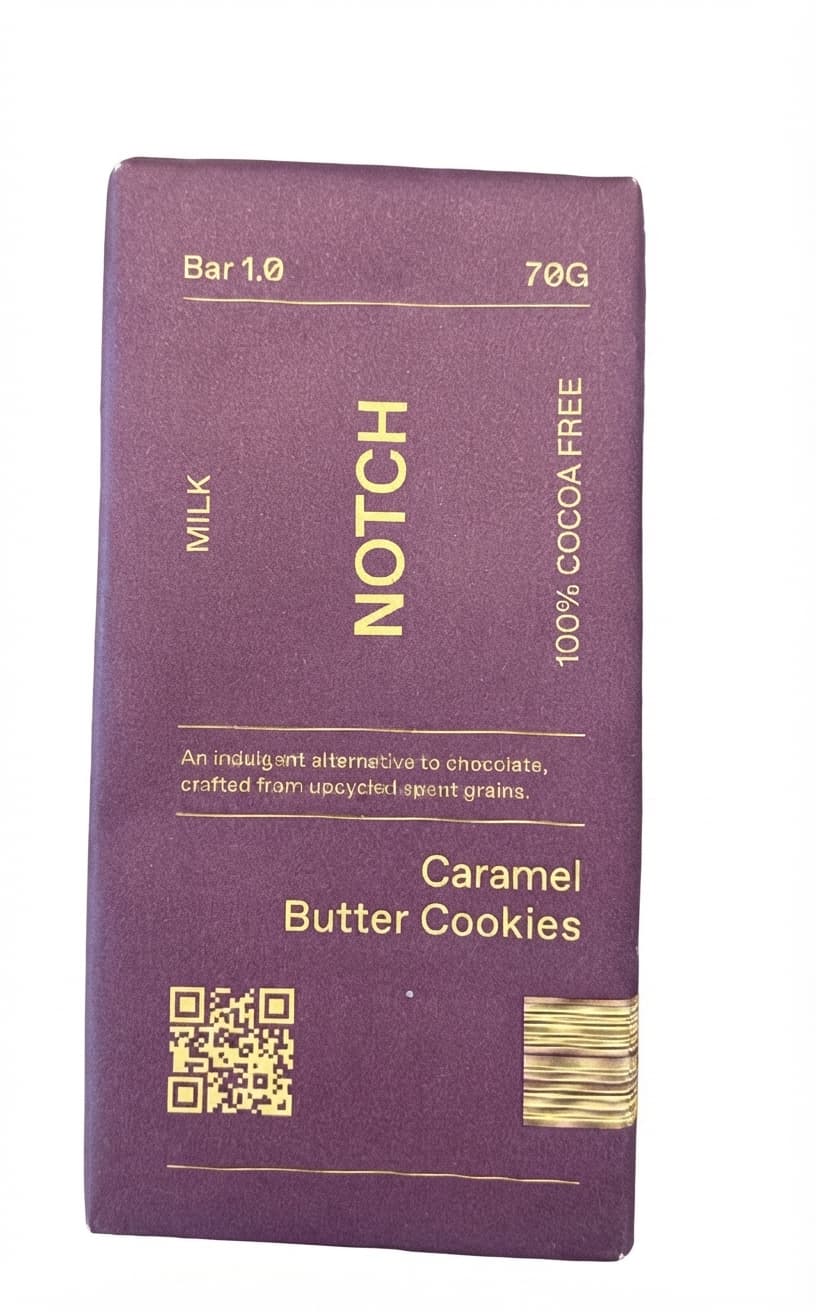 Bar 1.0 Caramel Butter Cookies null% milk bar packaging by NOTCH