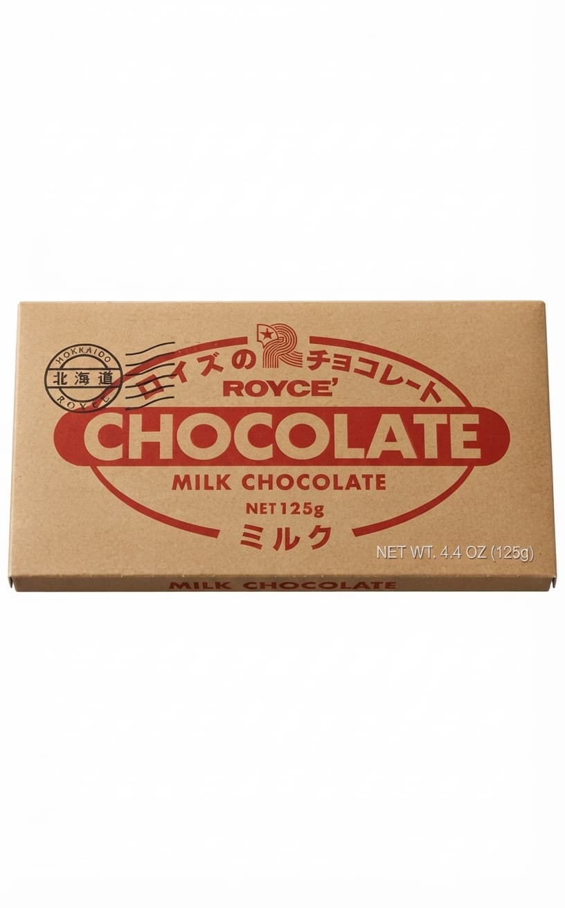 Milk null% milk bar packaging by Royce'