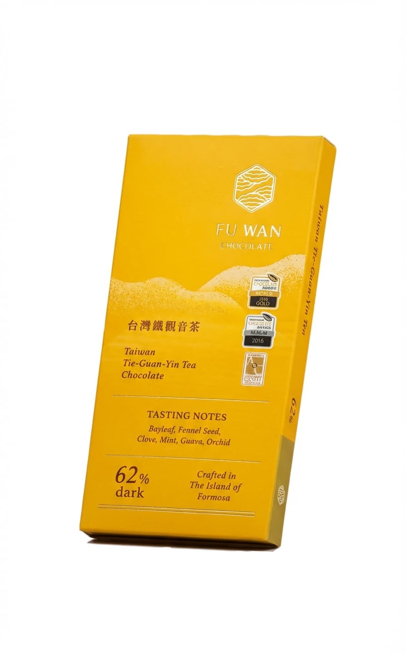 Taiwan Tie-Guan-Yin Tea 62% 62% dark bar packaging by undefined