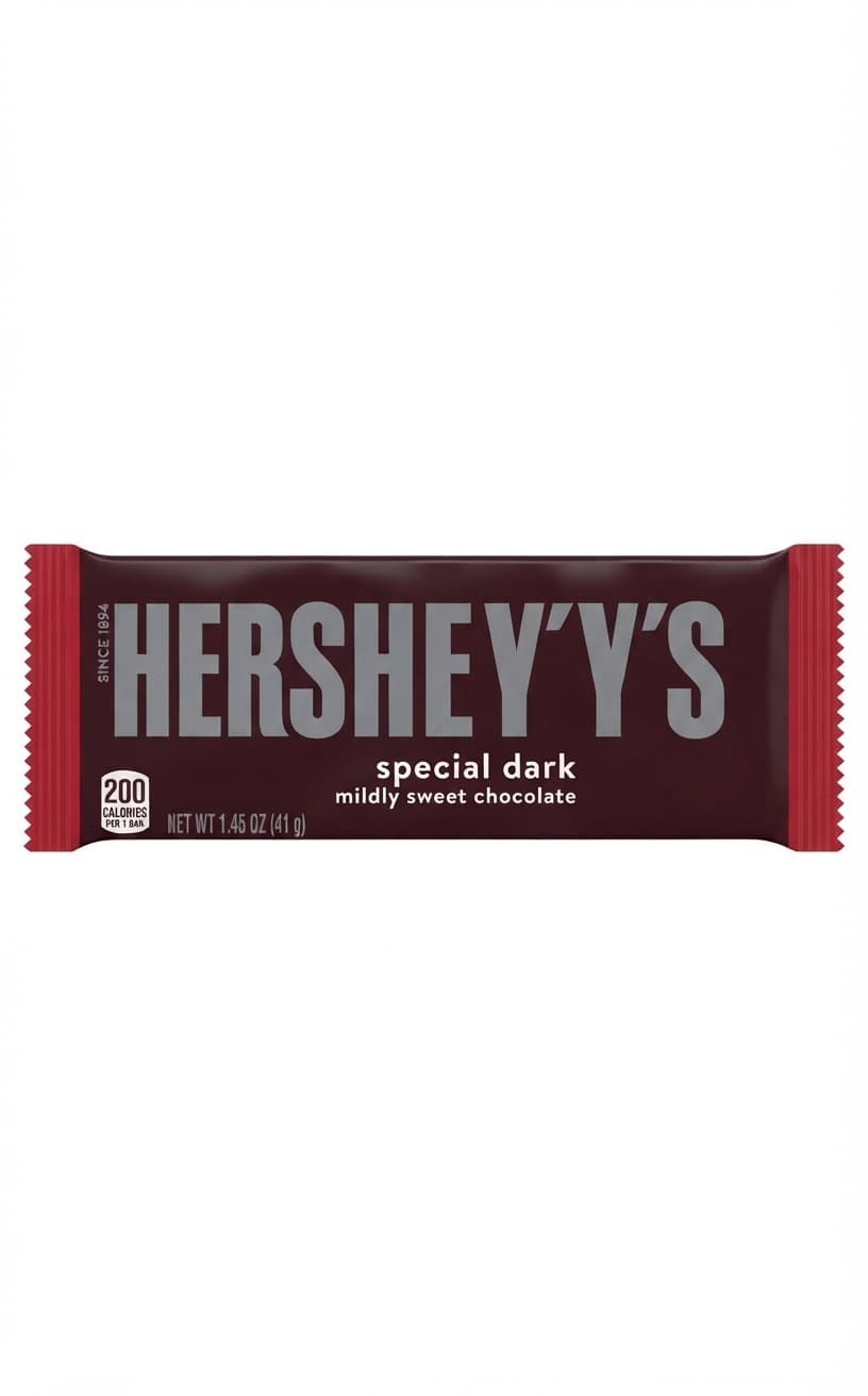 Special Dark null% dark bar packaging by Hershey's