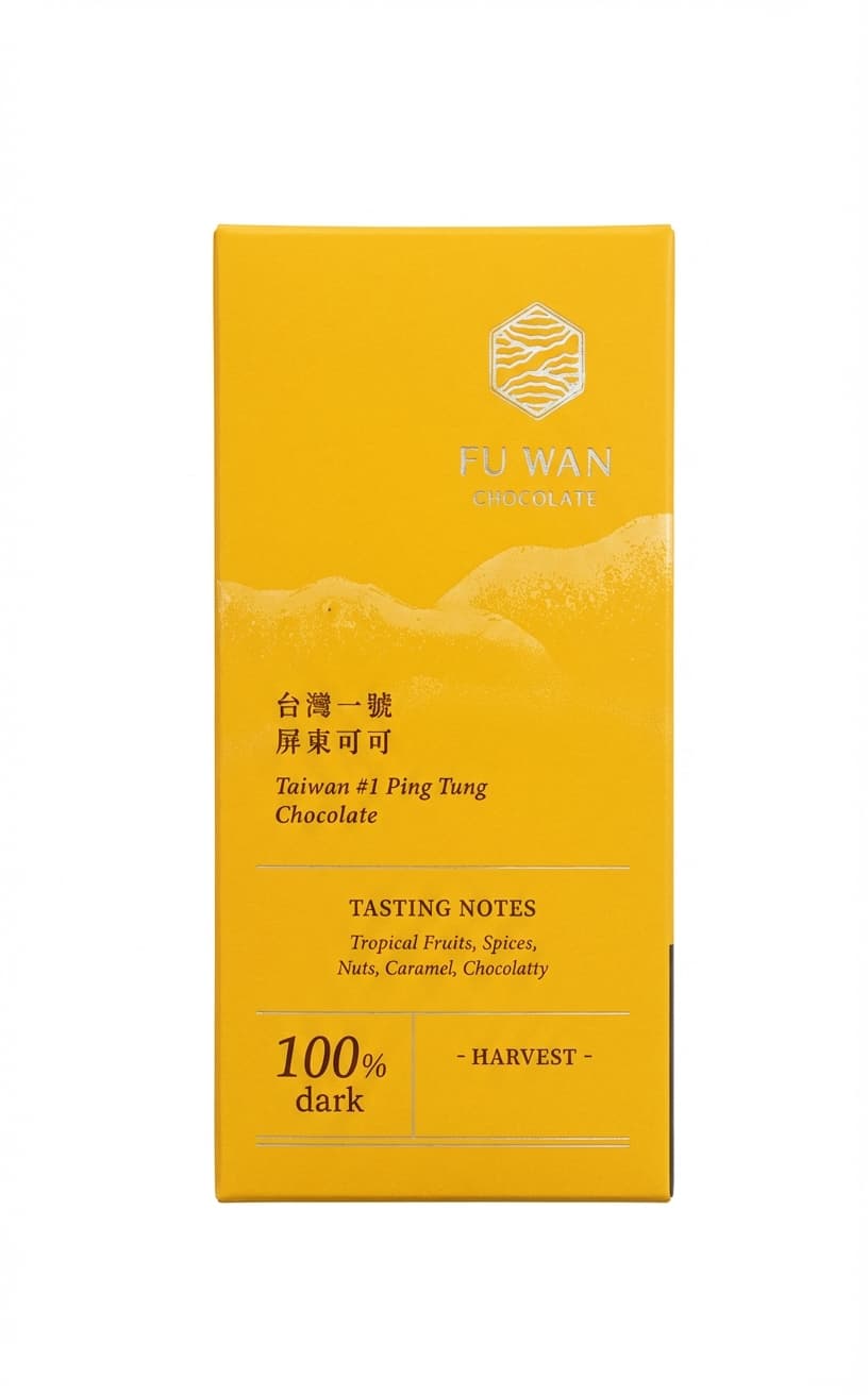 Taiwan #1 Ping Tung 100% 100% dark bar packaging by undefined