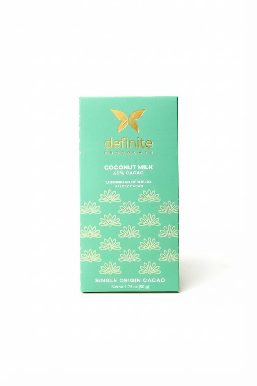 Coconut Milk Valdez 60% 60% milk bar packaging by definite