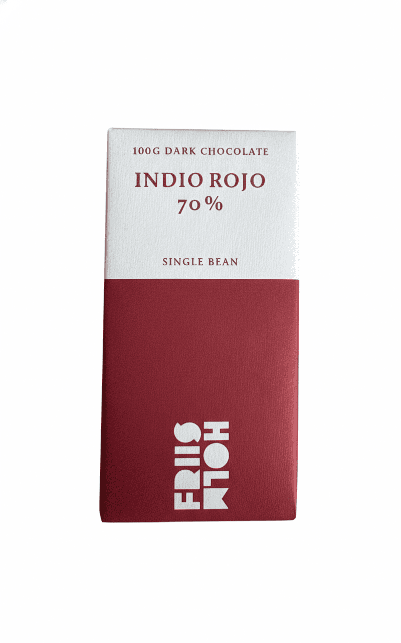 Indio Rojo 70% 70% dark bar packaging by undefined