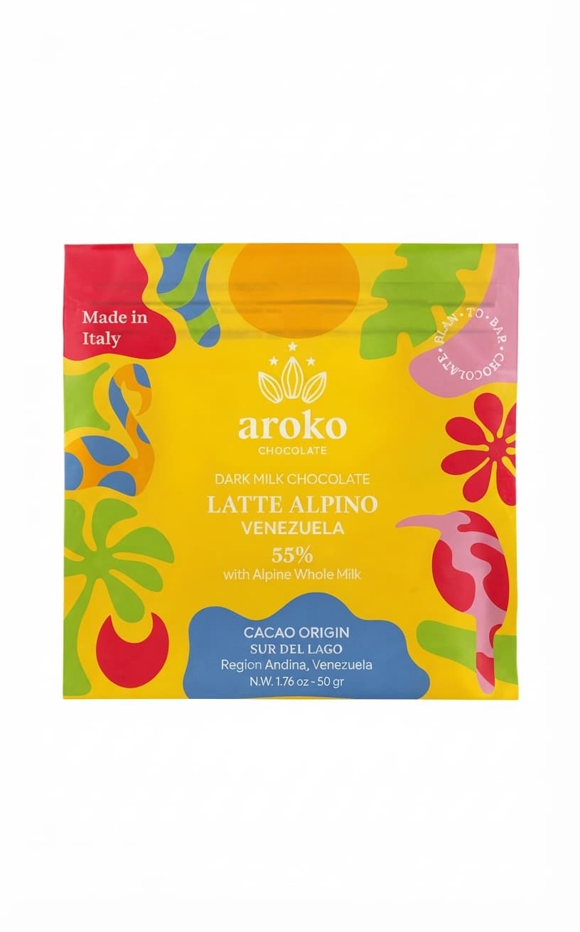 Latte Alpino 55% Dark Milk by aroko, Venezuela 55%