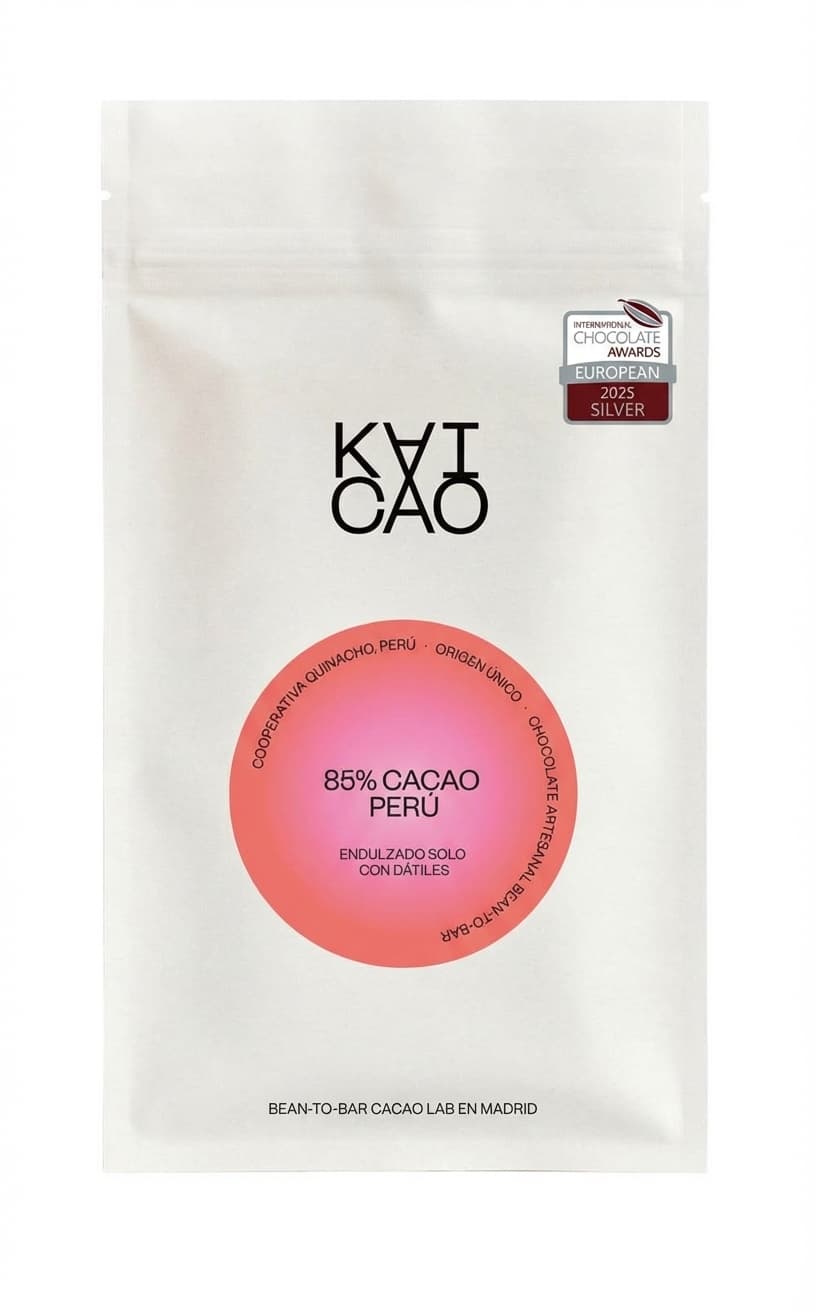 85% Cacao Peru 85% dark bar packaging by KAICAO