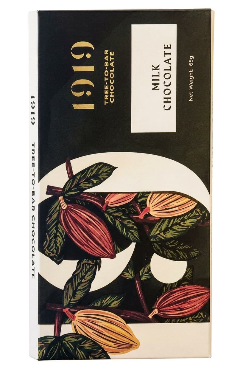 Tree-to-bar Chocolate Milk null% milk bar packaging by 1919