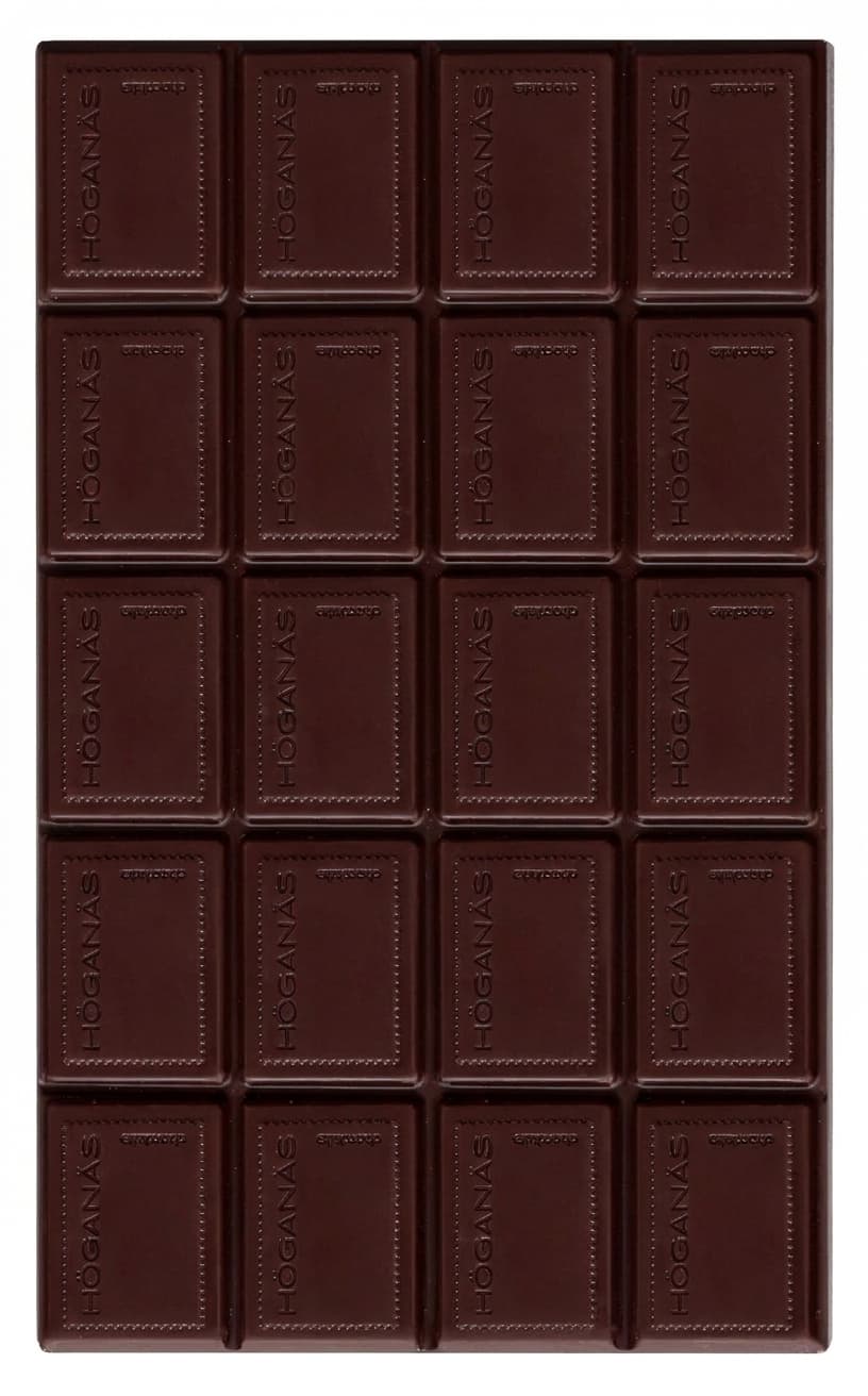 Bourbon Vanilla 53% 53% milk bar packaging by HÖGANÄS