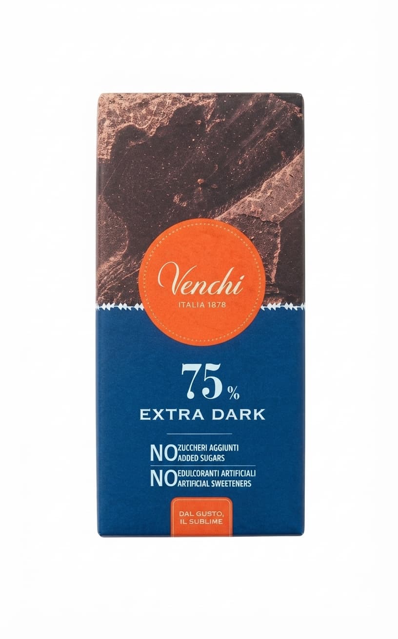 No Added Sugar Extra Dark 75% 75 %