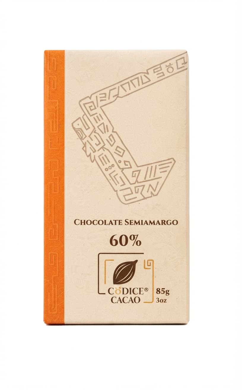Soconusco Chiapas 60% 60% dark bar packaging by Códice Cacao