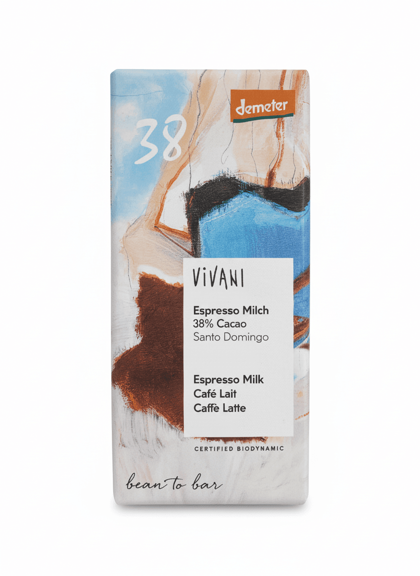 Espresso Milk 38% milk bar packaging by undefined