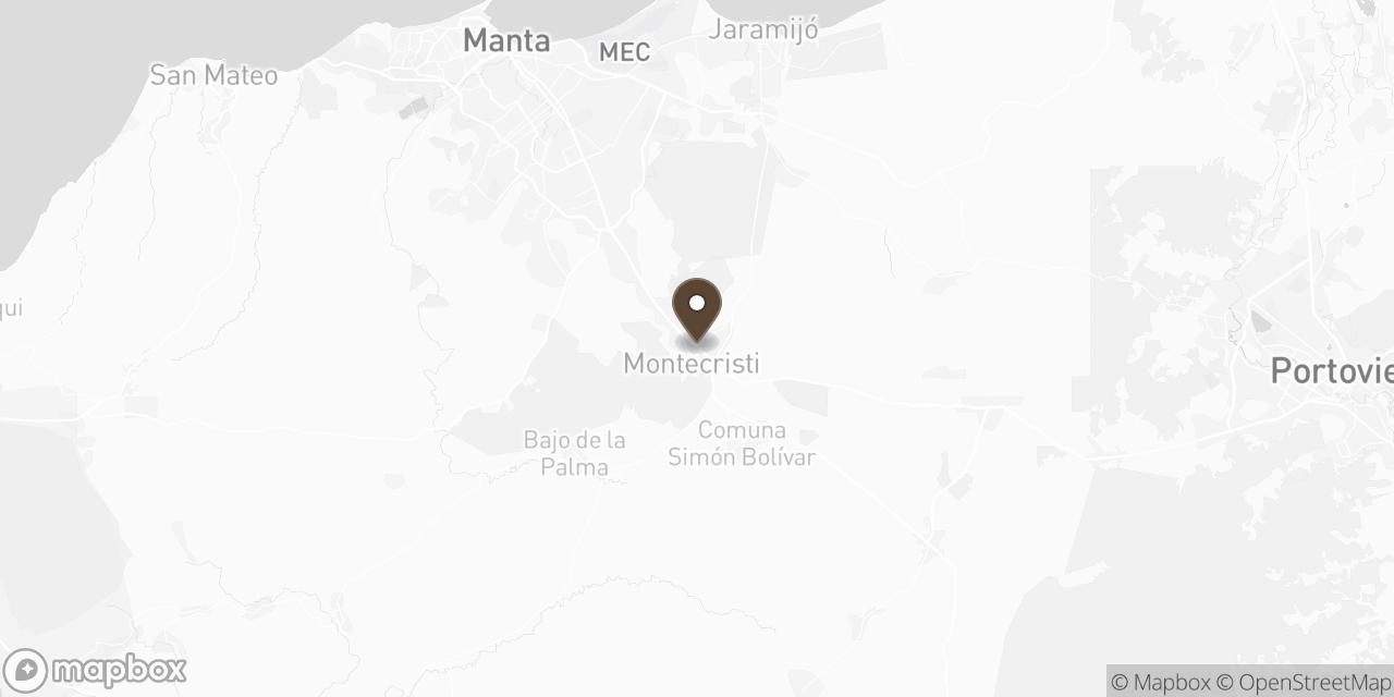 Map of Finca Manantiales location