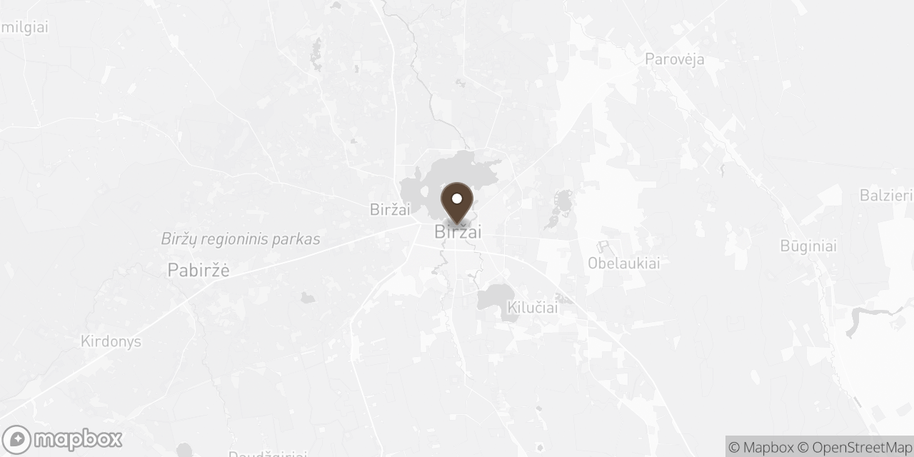 Map of Biržų Šokoladas location
